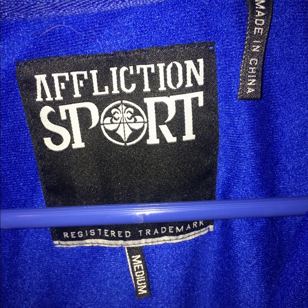 Affliction Zip-Up Track Jacket - Picture 4 of 5
